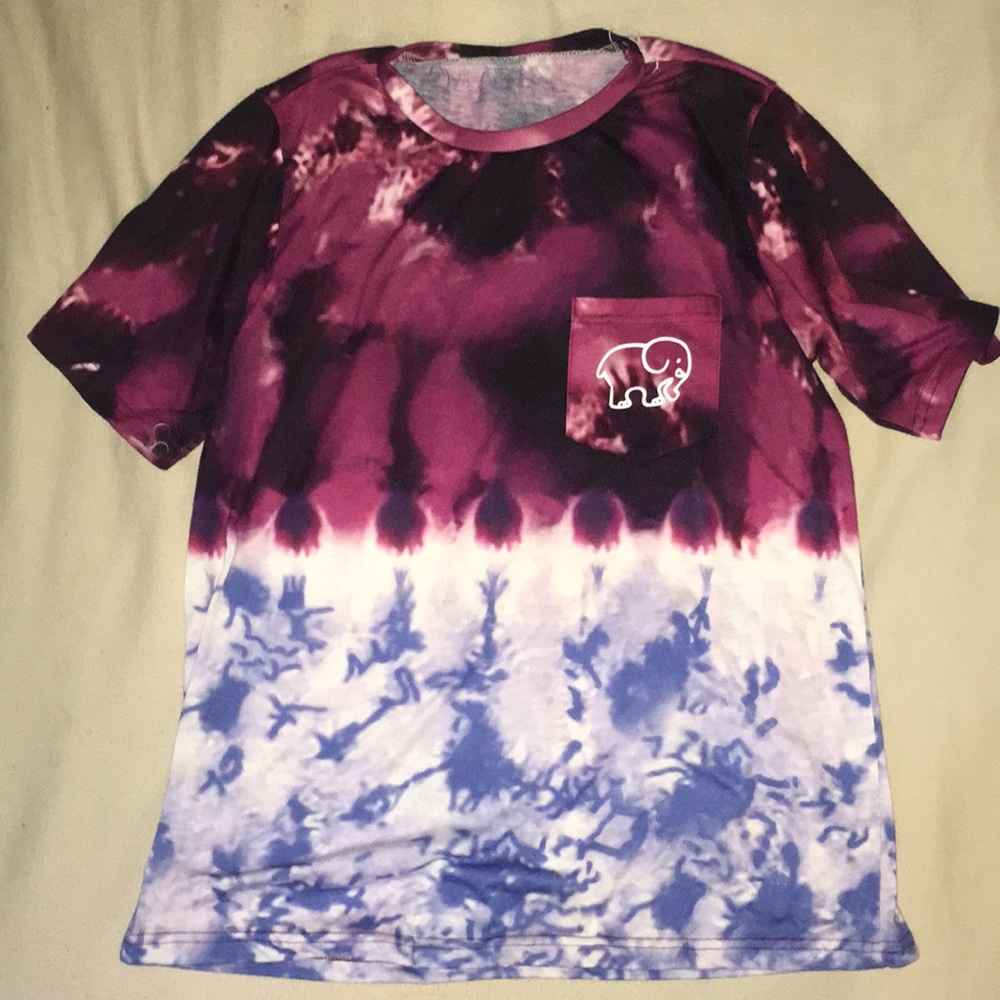 Tie dye ombré classic tee (Ivory Ella)
